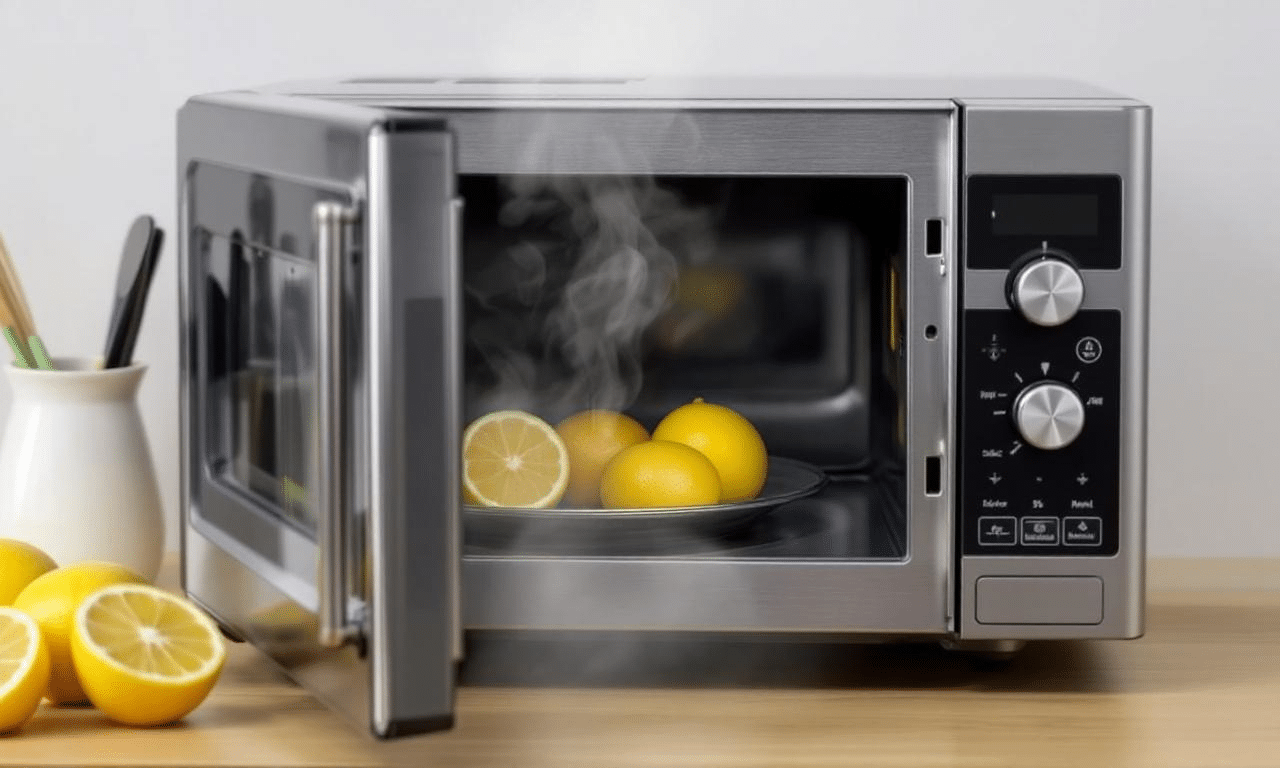 Verbluffend: Met deze citroen-truc is je magnetron binnen 3 minuten brandschoon!